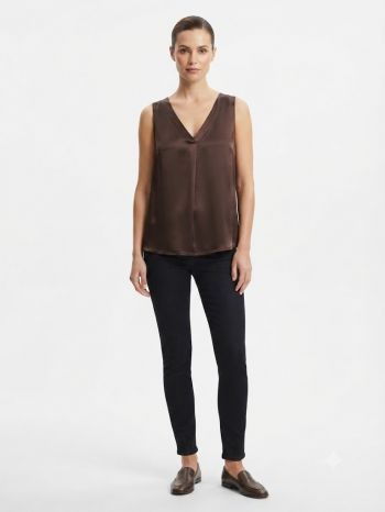 Luxe Sleeveless Blouse